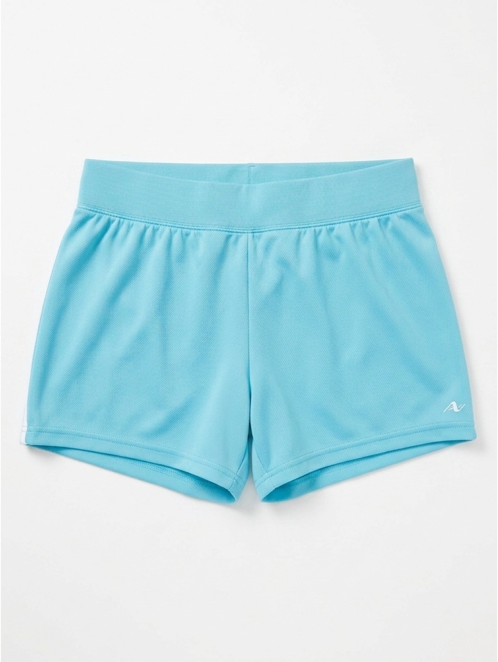 Athletic Works Ladies Blue Athletic Shorts Size Medium